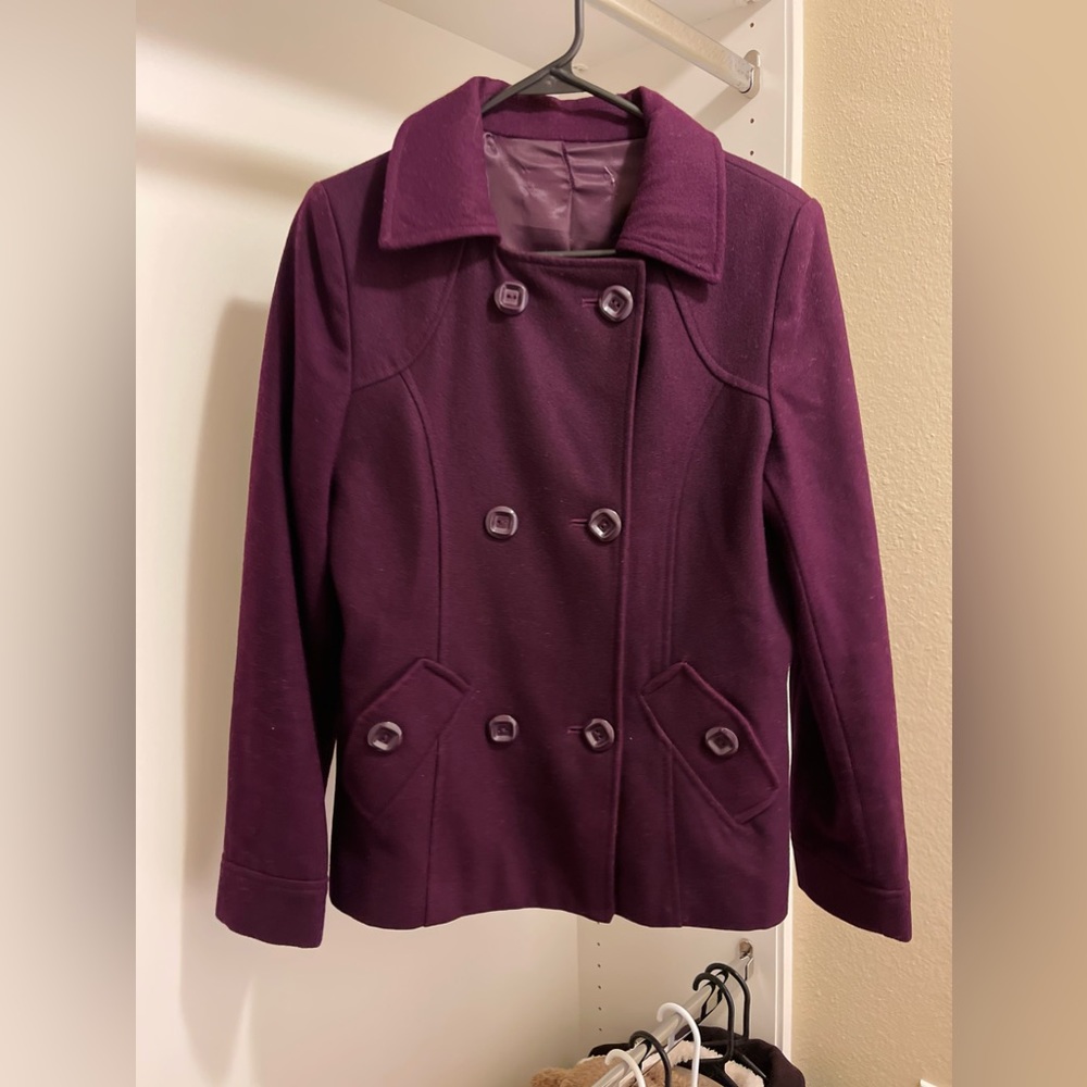 Purple coat
